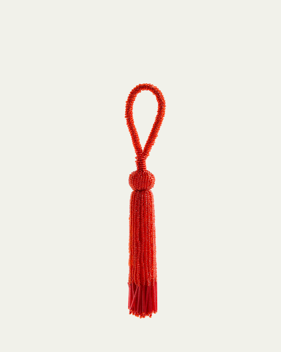 Beaded Tassel Christmas Ornament